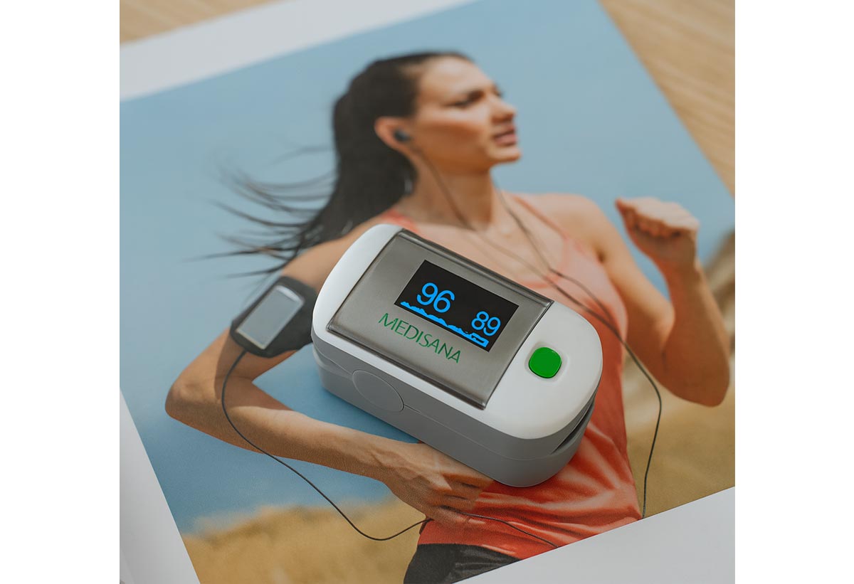 Απεικονίζεται το οξύμετρο